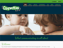 Tablet Screenshot of connectionsslp.com